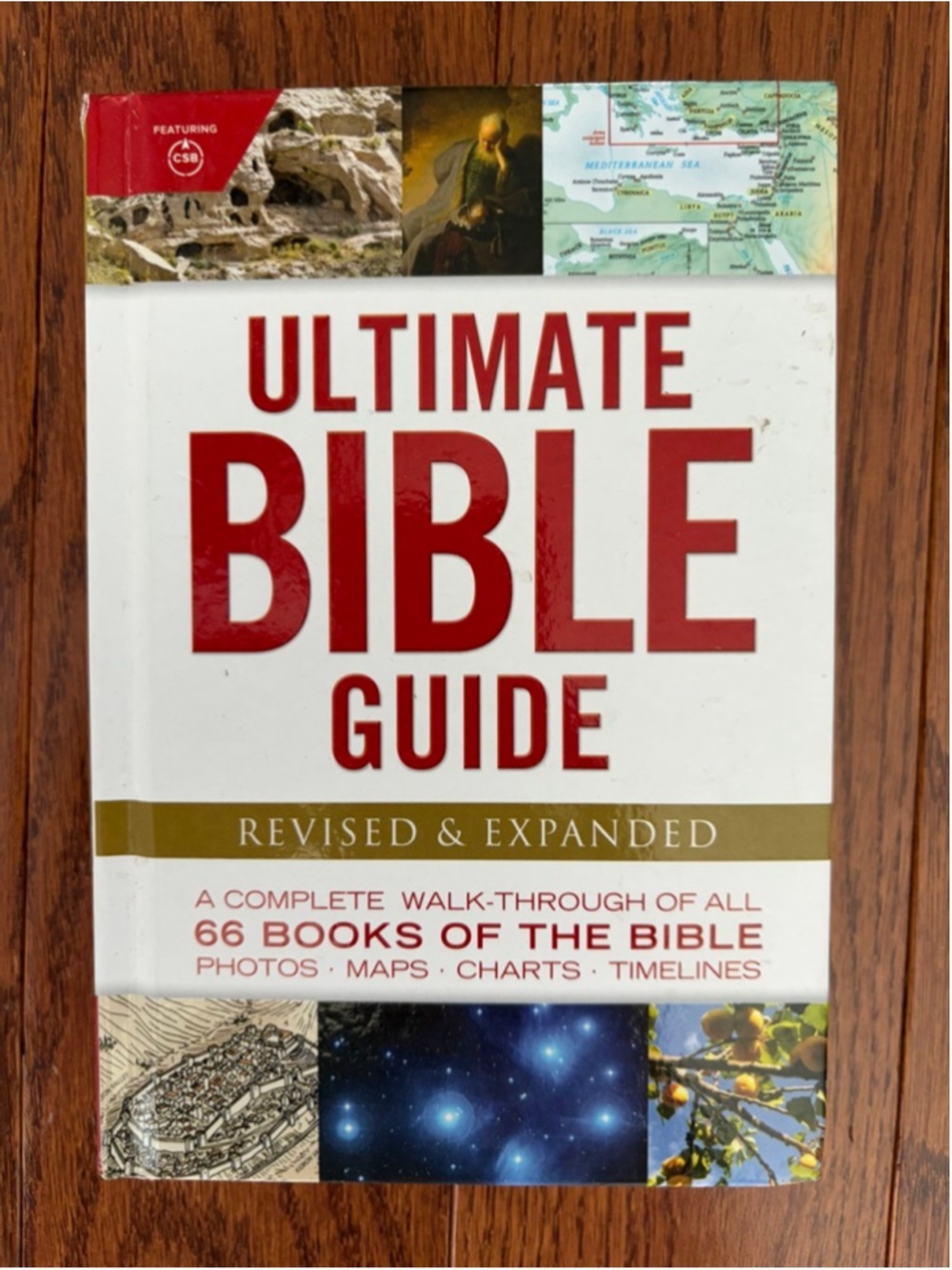 Unisex Holman Ultimate Bible Guide One Size White Red Notebook